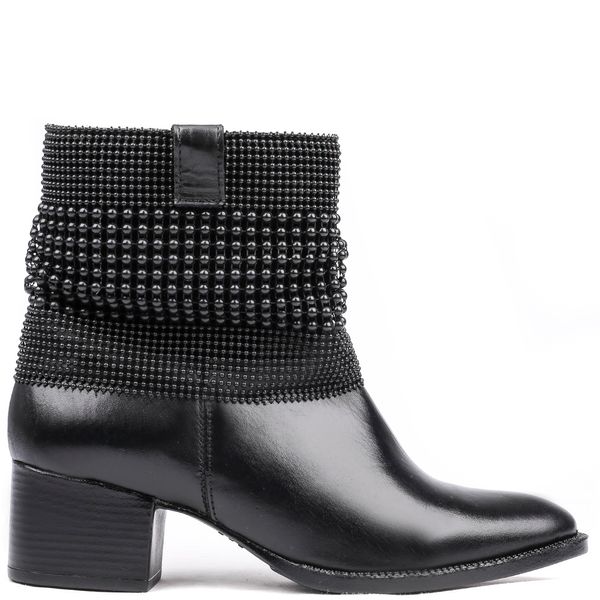 bota cano curto com brilho